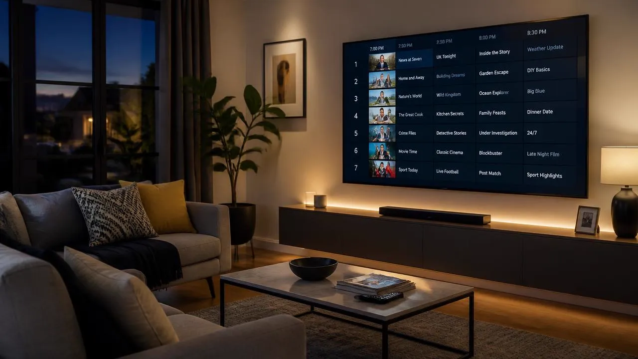IPTV on Smart TV in the UK IPTV on Smart TV in the UK